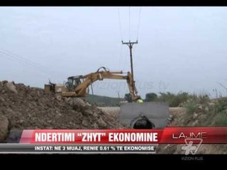 Ndërtimi “zhyt” ekonominë - News, Lajme - Vizion Plus