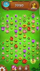 Blossom Blast Saga Level 123 No Booster 3 Stars