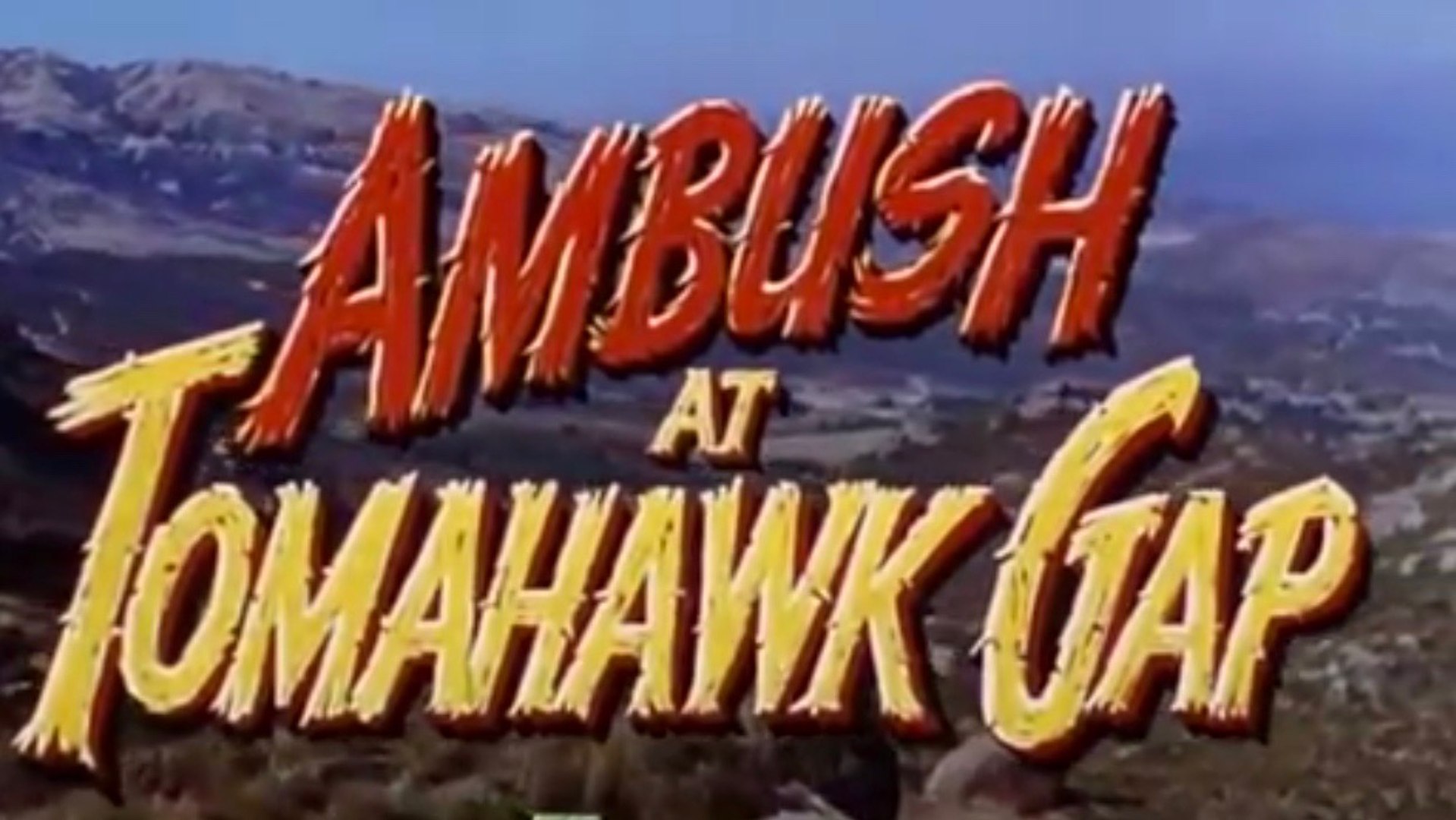 Ambush at Tomahawk Gap (1953) John Hodiak, John Derek, David Brian. Western  - video Dailymotion