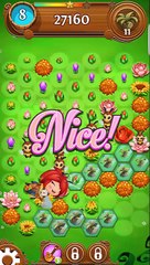 Blossom Blast Saga Level 132 No Booster 3 Stars