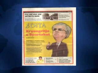 SHTYPI I DITES ME TITUJT KRYESORE TE FAQEVE TE PARA TE GAZETAVE SHQIPTARE E ENJTE 9 TETOR 2014