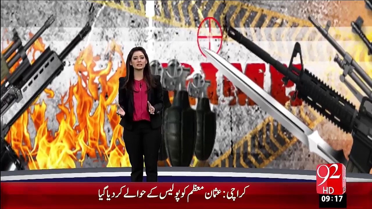 Karachi,Lahore Or Rawalpindi Main Dahshatgardi Ka Khatra – 27 Nov 15 - 92 News HD