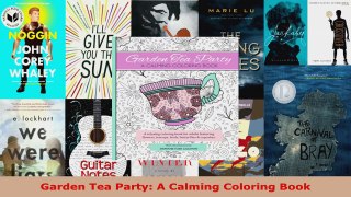 Read  Garden Tea Party A Calming Coloring Book Ebook Free