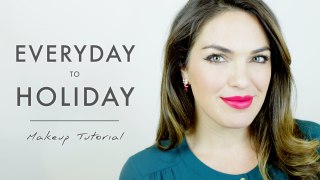 Everyday to Holiday Makeup Tutorial