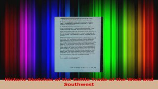 Read  Historic Sketches of the Cattle Trade of the West and Southwest Ebook Free
