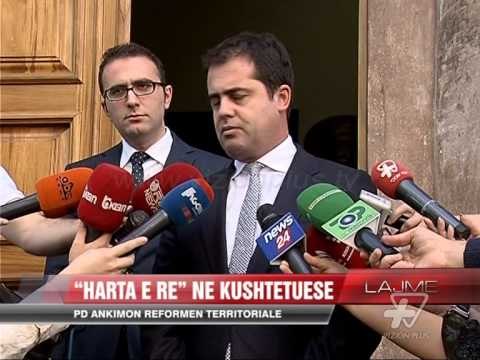“Harta e re territoriale” në Kushtetuese - News, Lajme - Vizion Plus