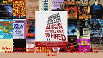 Read  What Does Somebody Have to Do to Get a Job Around Here 44 Insider Secrets and Tips that EBooks Online