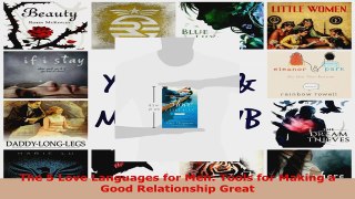 Download  The 5 Love Languages for Men Tools for Making a Good Relationship Great PDF Free