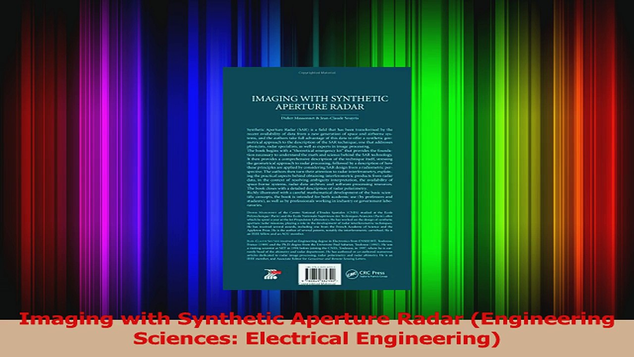Read  Imaging with Synthetic Aperture Radar Engineering Sciences Electrical Engineering PDF Online
