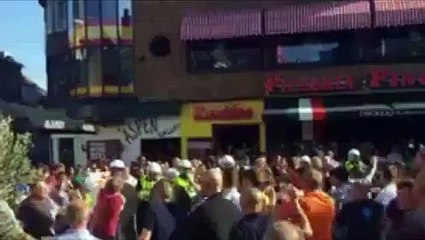 Southampton fans caught up in violence ahead of Europa League clash