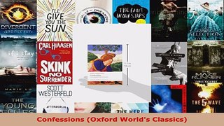 Read  Confessions Oxford Worlds Classics Ebook Free