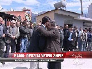 Скачать видео: Rama: Opozita vetem shpif - News, Lajme - Vizion Plus