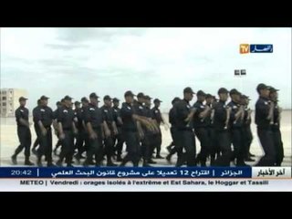 تخرج 377 عون شرطة بوحدة حفظ النظام ببن جراح تابعين لثلاث ولايات شرقية