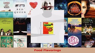 Read  Food Flavorings Ebook Free