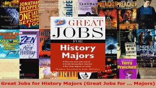 Read  Great Jobs for History Majors Great Jobs for  Majors EBooks Online