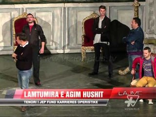 Lamtumira e Agim Hushit, tenori  - News, Lajme - Vizion Plus