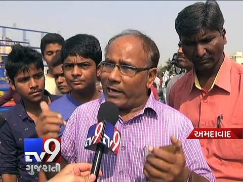 Two students die in road mishap, Ahmedabad - Tv9 Gujarati