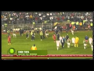 Nderpritet ndeshja Serbi-Shqiperi -Top Channel Albania - News - Lajme
