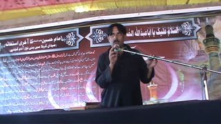 Moulana Sajjad Hussain (Nawan Sher) 9 Muharram 1437 hj at Basti Mehmoodaywala (KWL)