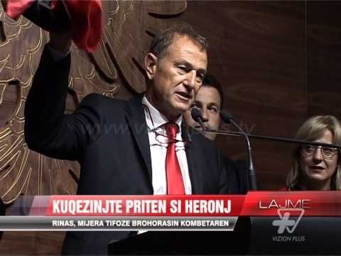 Rinas, mijëra tifozë brohorasin kombëtaren - News, Lajme - Vizion Plus