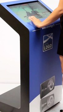Borne tactile 22 pouces par l'Agence VISTACOM
