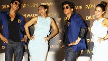 Shahrukh Khan & Kajol's FUNNY Poses At Dilwale Song Launch