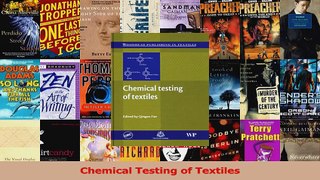 Read  Chemical Testing of Textiles PDF Online