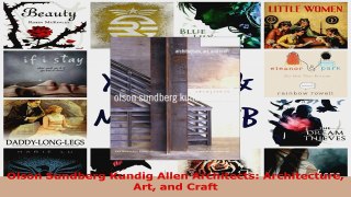 Read  Olson Sundberg Kundig Allen Architects Architecture Art and Craft Ebook Free