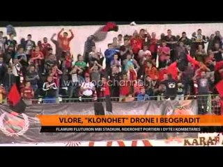 Dron edhe në ndeshjen Flamurtari-Skënderbeu - Top Channel Albania - News - Lajme