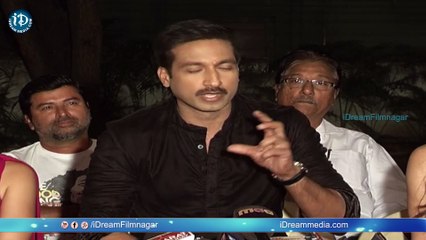 Soukhyam Movie Press Meet - Gopichand Speech - Gopichand || Regina Cassandra