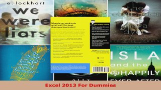 Read  Excel 2013 For Dummies EBooks Online