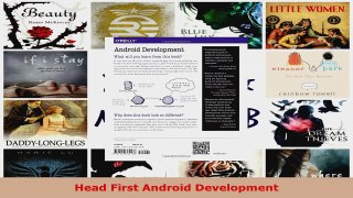 Read  Head First Android Development Ebook Free