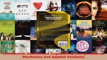 Read  Combustion Science and Engineering Computational Mechanics and Applied Analysis PDF Online