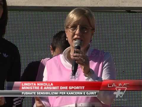 Fushatë sensibilizimi për kancerin e gjirit - News, Lajme - Vizion Plus