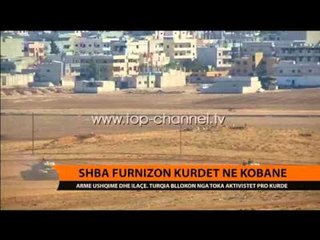 SHBA furnizon kurdët në Kobanë - Top Channel Albania - News - Lajme