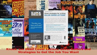 Read  Knock em Dead Cover Letters Cover Letters and Strategies to Get the Job You Want Ebook Free
