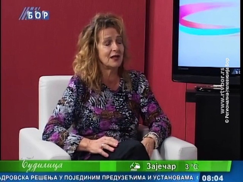 Budilica gostovanje (dr Snežana Čučović), 27. novembar 2015. (RTV Bor)