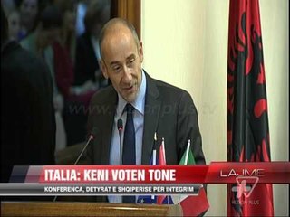 Konferencë partnershipi Itali- Shqipëri - News, Lajme - Vizion Plus
