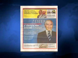 SHTYPI I DITES ME TITUJT KRYESORE TE FAQEVE TE PARA TE GAZETAVE SHQIPTARE E MERKURE 22 TETOR 2014