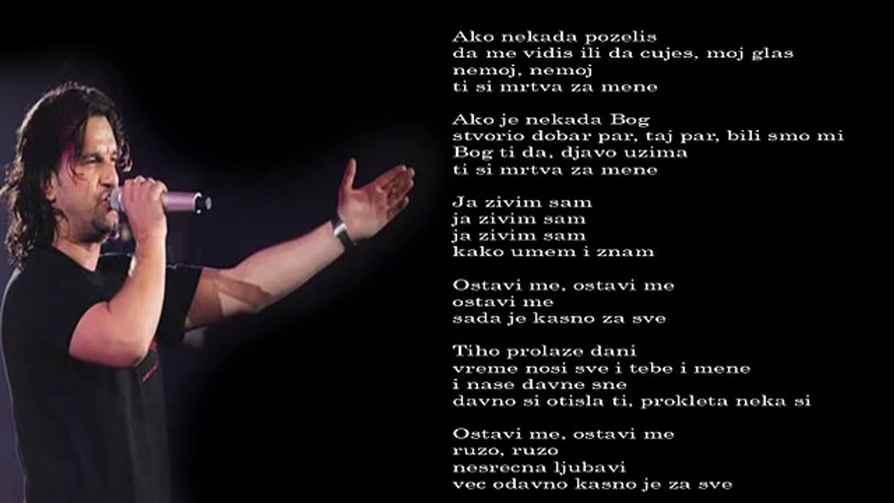 Aca Lukas - Ja zivim sam - (Audio 2008)