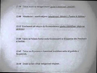 SHTYRJA E VIZITES SE RAMES NE BOGRAD, MEDIAT SERBE “FAJESOJNE” TAKIMET NE PRESHEVE LAJM