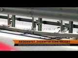 Aksidentet, zhdëmtim edhe rrugës - Top Channel Albania - News - Lajme
