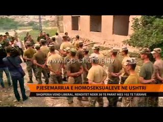 Pjesëmarrja e homoseksualëve në ushtri - Top Channel Albania - News - Lajme