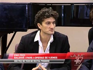Eno Peçi në TKOB me recital premiere - News, Lajme - Vizion Plus