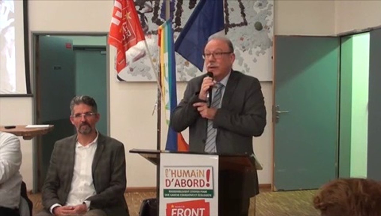 20151125-Meeting de l'Humain d'abord-01-Accueil de Jean-Pierre Bosino