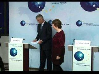 BARONESHA ASHTON NE TAKIMIN ME THAÇIN KERKON VAZHDIMIN E DIALOGUT ME SERBINE LAJM