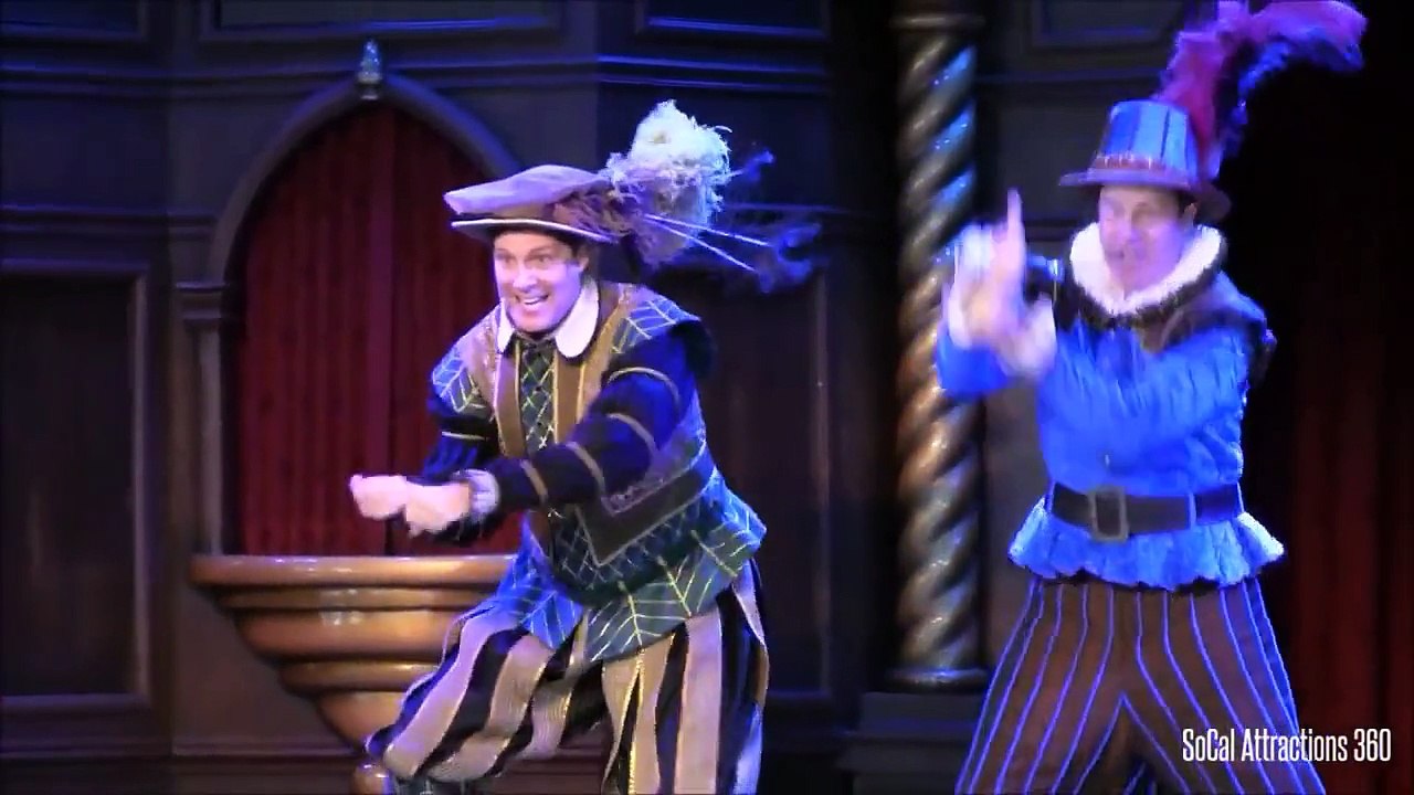 FULL New Frozen stage show in Fantasy Faire with Anna, Elsa at Disneyland