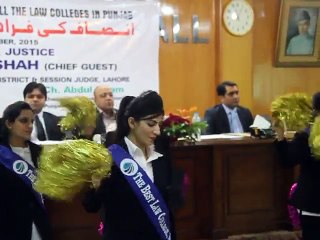 Best Law College Rawalpindi dance performance in Punjab bar council