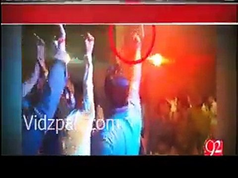 Lahore Police officers dancing with girls & aerial firing at the ocassion of their friend's marriage