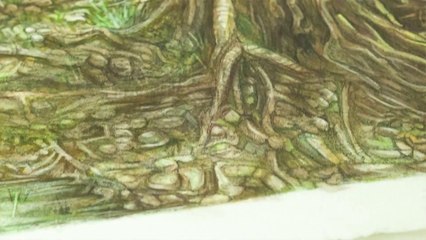 Making of d'un dessin magique filmé en Time Lapse